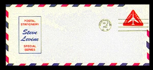 UC40 LEGAL SIZE FDC - Wmk 49 - STEVE LEVINE CACHET - Picture 1 of 2