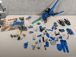 Lego Ninjago 70614 Lightning Jet con 5 mini figuras y folleto conjunto incompleto - Imagen 1 de 8