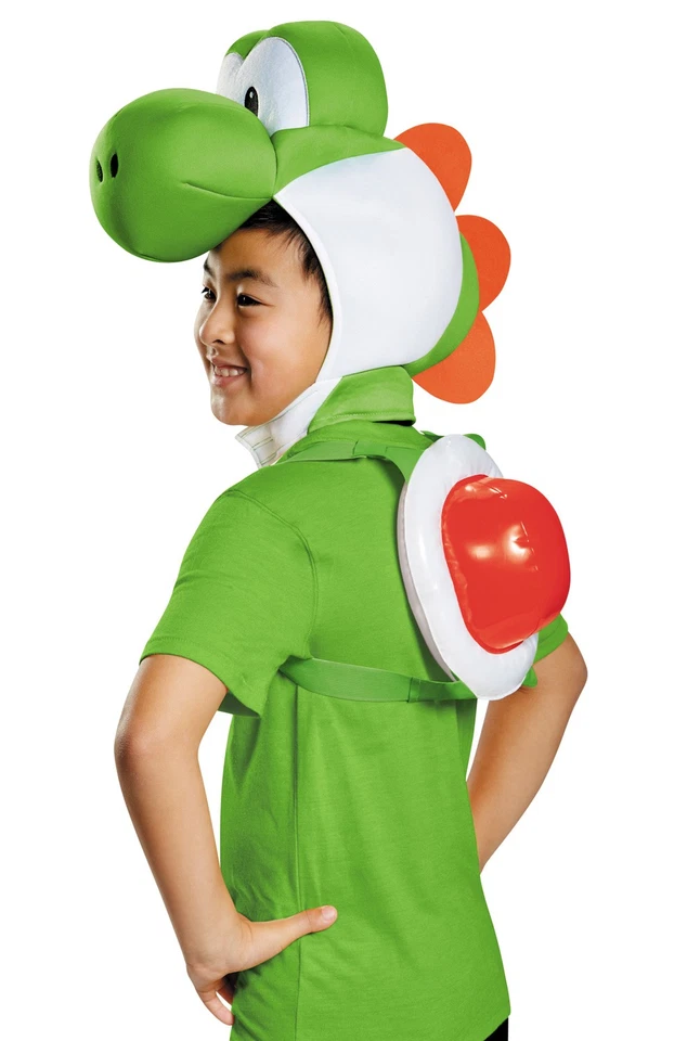 Nuevo kit de disfraz infantil Nintendo Super Mario Brothers Yoshi Foto 1 de 1