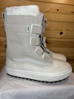 Botas de inverno femininas Vans Standard V Snow MTE bege osso impermeável 10,5 masculinas 9 - Imagem 1 de 4
