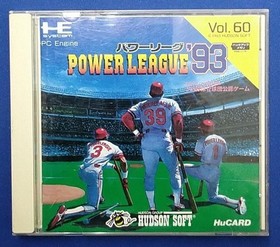 Hudson PC Engine HU Card Soft Power League '93 Used