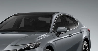 2025 Nova Viseira Lateral Toyota Camry Cromada Guarda-sol Viseira UV Acesso Genuíno 4 peças FR - Imagem 1 de 4