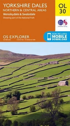 Yorkshire Dales Northern & Central (Map) OS Explorer Map - Image 1 of 1