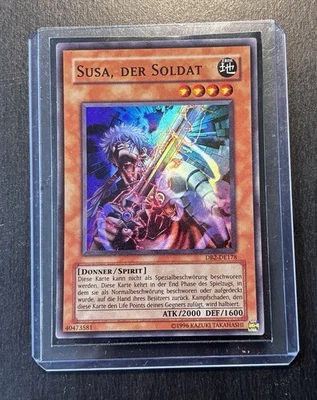 Yu-Gi-Oh! Susa Der Soldat DB2 Super Rare Near Mint - Bild 1 von 4