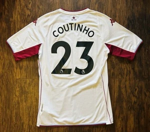 2021-22 Kappa Aston Villa Philippe Coutinho Away Jersey Size XL NWT Authentic - Picture 1 of 3