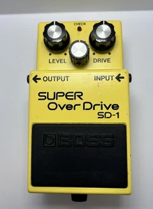 Boss SD-1 SUPER Over Drive June-1982 Made in Japan Working NEC C4558C M1744E - Picture 1 of 11