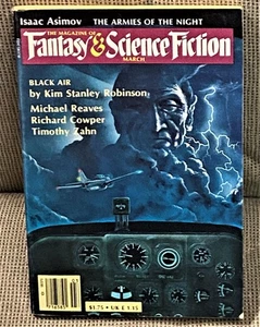 Isaac Asimov Kim Stanley / MAGAZINE OF FANTASY AND SCIENCE FICTION MARCH Signed - Imagen 1 de 2