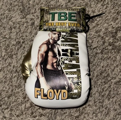Floyd Mayweather Boxing Glove TMT TBE The Best Ever Tribute Glove Nazo - Image 1 of 3