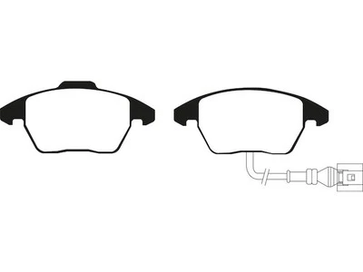 Juego de pastillas de freno delanteras para Audi A3 Quattro 2006-2013 2007 2008 2009 2010 RW587CN Foto 1 de 4