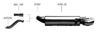 Scarico sportivo Bastuck - Opel Calibra Turbo - Immagine 1 di 3