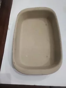 Pampered Chef Rectangular Baker Pan 13x9 Seasoned Used - Picture 1 of 6