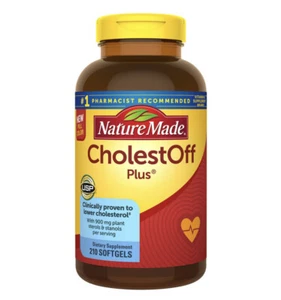 Nature Made CholestOff PlusSoftgels for Heart Health (210 ct.) - Picture 1 of 8