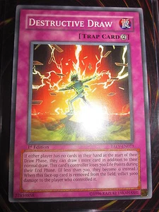 YU-GI-OH! TACTICAL EVOLUTION DESTRUCTIVE DRAW TAEV-EN073 MINT ENGLISH EDITION 1 - Imagen 1 de 1