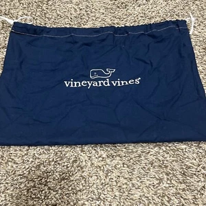Vineyard Vines wiederverwendbarer Staubbeutel Reise Schuh verstaubar Kordelzug Beuteltasche 14"x10" NEU - Bild 1 von 3