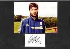 Dimitrios Konstantopoulos Hand Signed Card With Photo & COA Size A4