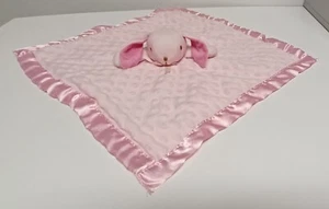 Coperta di sicurezza Pro Goleem rosa coniglietto coniglio raso punto visone Lovey 16 x 17 pollici - Foto 1 di 4