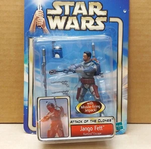 Star Wars Saga AOTC ERROR Jango Fett unbemalter Helm T Crooked Bubble Kamino - Bild 1 von 15