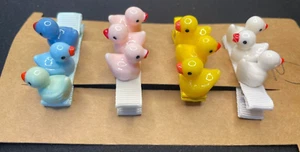 4 - Alligator Baby kids girls hair clip rubber duck ducky NEW 1.8 inches - Picture 1 of 4