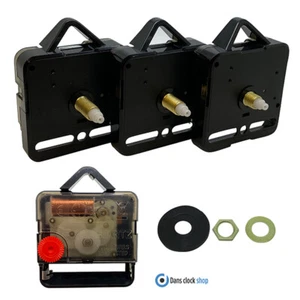 New Replacement Quartz Silent Supersweep Clock Movement Mechanism Motor Fitting - Picture 1 of 12