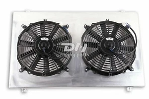 Cubierta y ventilador radiador camioneta Chevy GMC C1500 C2500 K1500 K2500 1988-99 28"" W - Imagen 1 de 1