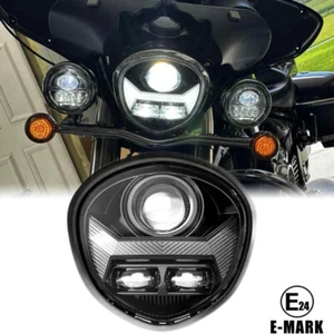 For Yamaha V STAR 1300 XVS 1300A 1300CT LED Headlight Assembly DRL High Low Beam - Picture 1 of 10