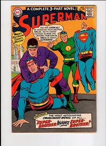 DC SUPERMAN #200 Swan Cover 1967 FN Vintage Comic - Imagen 1 de 2