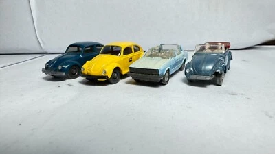 Wiking 1:87 scala H0 VW Maggiolino Post Cabrio Jetta 1303 1300 - Immagine 1 di 4