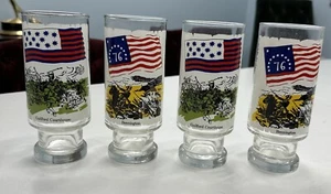 Pack de 4 vasos Flags for Freedom 1975 Guilford Courthouse/Bennington - Imagen 1 de 17