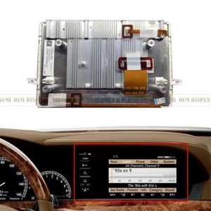 L5F30614P02 Display For Mercedes S-Class CL63 W221 Radio Navigation A2219008401 - Picture 1 of 6