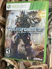 Transformers: Dark of the Moon (Microsoft Xbox 360, 2011) Case And Game
