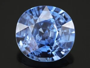 NATURAL MINE - OVAL MEDIUM BLUE CEYLON SAPPHIRE 2.67 CTS. - Picture 1 of 6