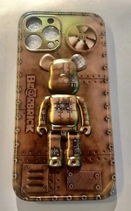 iPhone 12 Pro Max 3-D Bronze Style Bear color Case. - Picture 1 of 5
