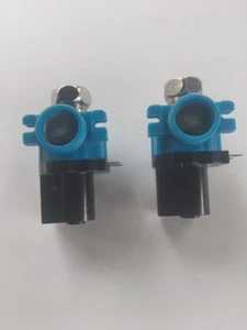 Paar Wassereinlass 3/4" NPT x Auslass 1/2" Rohr 24 Vakuum Wasser N C Ventil - Bild 1 von 3