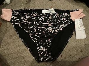 Roxy Womens XL PT BEACH CLASSIC FULL Separate Bikini Pant Bottom New - Picture 1 of 3