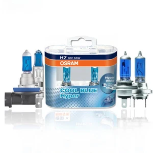 H7 H4 H1 H11 HB3 9005 HB4 9006 Headlight Car Light Hi/Lo Beam 5300K 12V 55W Bulb - Picture 1 of 20