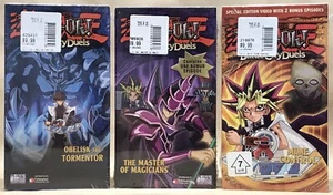 YuGiOh BATTLE CITY DUELS 3 SEALED VHS LOT VOL2 OBELISK TORMENTOR 5 MIME CONTROL - Bild 1 von 11