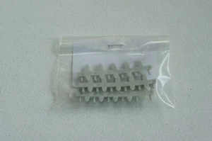 Insulating Rail Joiners Grey (Bag of 20) TT Gauge Tillig 86101 - Photo 1 sur 2
