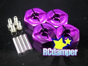 ALUMINUM HEX DRIVE ADAPTER 4PCS P HPI NITRO RS4 3 III - Picture 1 of 1