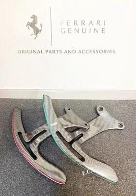OEM Ferrari 812 Superfast GTC Lusso Carbon Fiber  F1 Longer Paddle shifter Set - Image 1 of 4