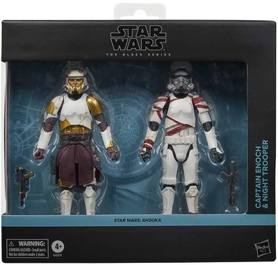 Star Wars Black Series (Ahsoka) 6" Captain Enoch & Night Trooper Action Figure's - Image 1 of 3
