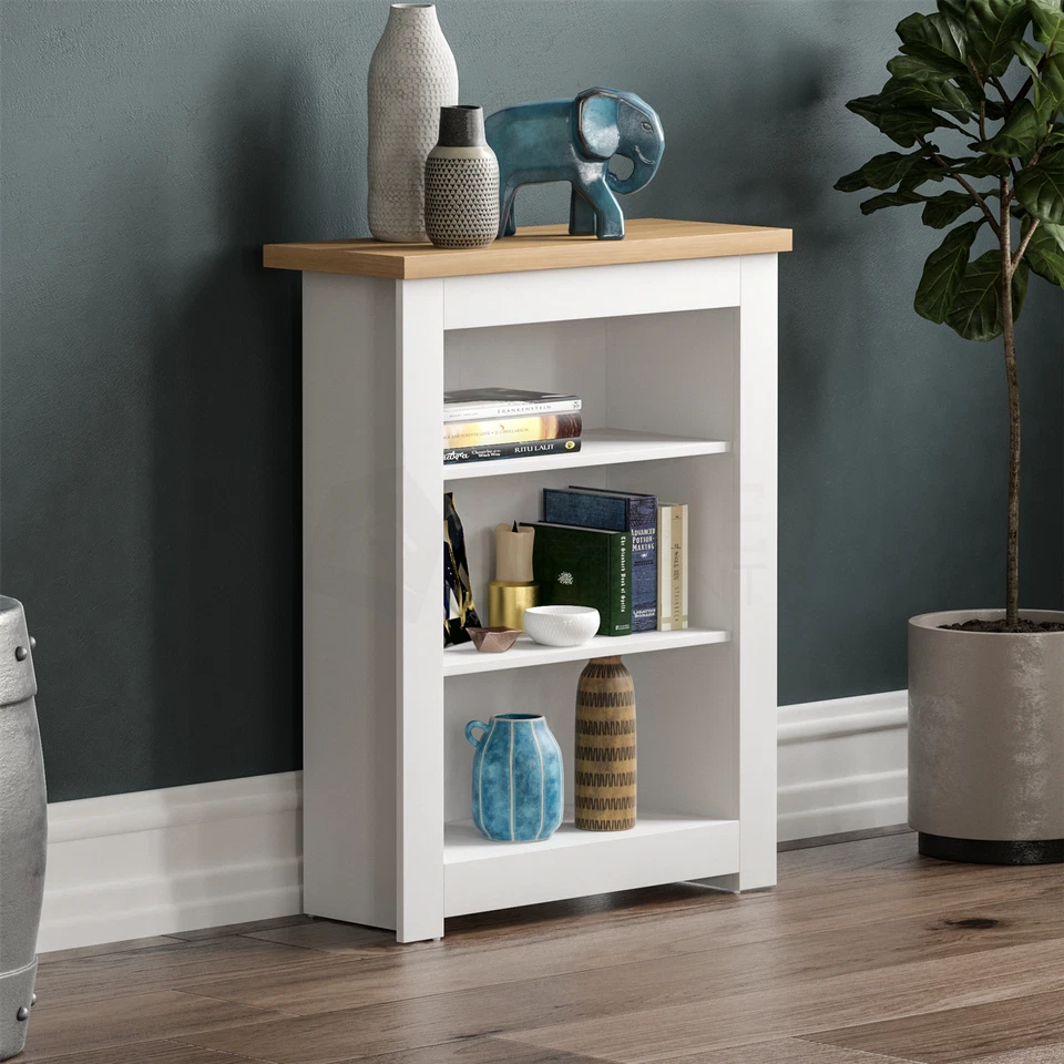 Arlington 3 4 5 Tier Bookcase Display Shelf Shelving Storage Unit Wood Furniture - Image 1 of 1