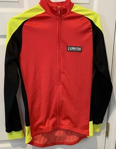 Pearl Izumi Women’s L Technical Wear Long Sleeve Cycling Jacket Red/Black/Yellow - Picture 1 of 6