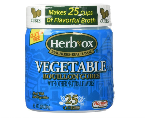 Herb-Ox Vegetable Bouillon Cubes, 25-Count | eBay