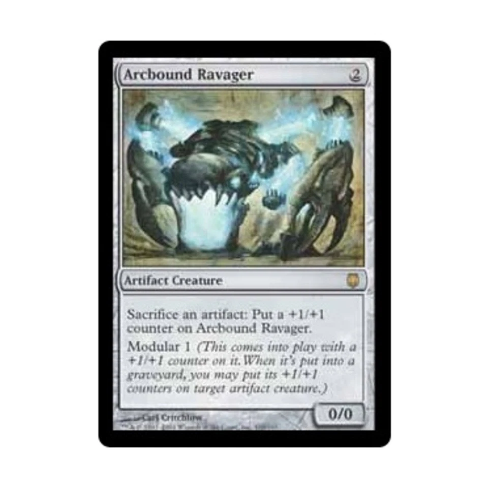 WOTC MtG Darksteel Arcbound Ravager (R) (Foil) EX - Image 1 of 1