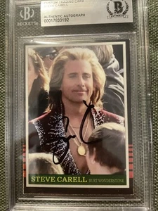 Steve Carell Signed Custom The Incredible Bert Wonderstone Card-Beckett - Picture 1 of 2