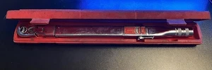Snap-On TQFR 250 1/2" Flex Head Torque Wrench With Case - Picture 1 of 8
