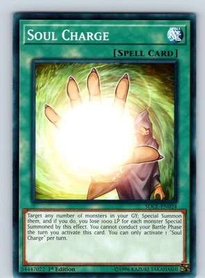 Soul Charge Common 1st Edition SDCL-EN024 LP - Image 1 of 2