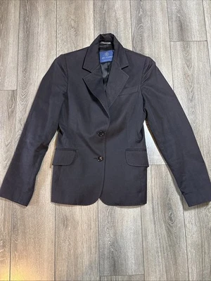 Duca d’ Andrea Italy Black Capsule Jacket Blazer Women Size 2 Tailored Fit - Изображение 1 из 4