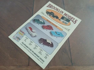VP - 001 Brooklin Models – Supplément Catalogue 1996 En Très Bon Etat. - Imagen 1 de 7