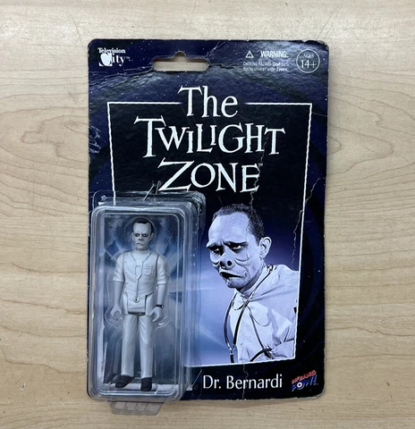 The Twilight Zone DR. BERNARDI Bif Bang Pow Action Figure  Eye Of The Beholder Cover